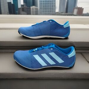New Adidas The Road Cycling Shoes Men Size 8.5 Women's Size‎ 9.5 GY6829 Blue
